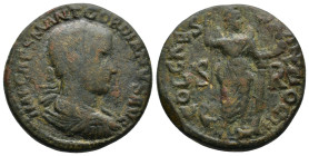 PISIDIA. Antiochia. Gordian III, 238-244. 'Sestertius' 25,40g. IMP CAES M ANT GORDIANVS AVG Laureate, draped and cuirassed bust of Gordian III to righ...
