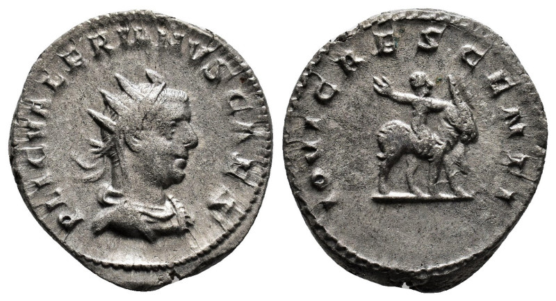 Valerian II, Caesar, 256-258 AD. Viminacium. P LIC VALERIANVS CAES, radiate and ...