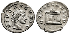 Divus Augustus. Died 14 AD. Rome mint, Restitution commemorative issued under Trajan Decius, struck 250-251 AD. DIVO AVGVSTO, radiate head right / CON...