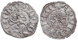 1369-1379. Enrique II (1369-1379). Sevilla. Dinero. Ve. 0,74 g. MBC+. Est.80.