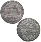 1683. Carlos II (1665-1700). Segovia. 4 reales. A&C 767. Ag. 13,00 g. Precioso anverso. Bello color. EBC / MBC+. Est.850.