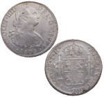 1805. Carlos IV (1788-1808). México. 8 reales. TH. A&C 983. Ag. 26,96 g. Bella. EBC-. Est.140.