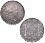 1868*68. Isabel II (1833-1868). Madrid. 1 Escudo. A&C 567. Ag. 13,02 g. Muy bella. Brillo original. Escasa así. SC-. Est.400.