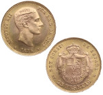 1876*62. Franco (1939-1975). Madrid. 25 pesetas reacuñación. DEM. A&C 176. Au. 8,08 g. Bella. Brillo original. SC-. Est.450.