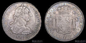 Lima. Carlos III. 8 Reales 1774 MJ. KM78