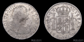 Lima. Carlos IV. 4 Reales 1795 IJ. KM96