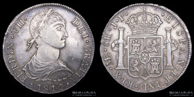 Lima. Fernando VII. 8 Reales 1810 JP. KM106.2