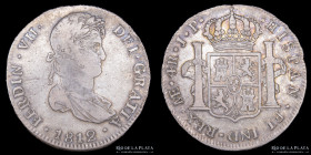 Lima. Fernando VII. 4 Reales 1812 JP. KM116