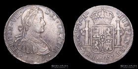 Mexico. Fernando VII. 8 Reales 1809 Mo TH. KM110