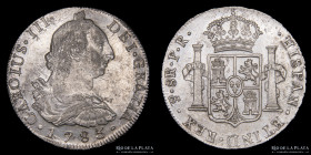 Potosi. Carlos III. 8 Reales 1783 PR. CJ 63.12