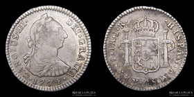Potosi. Carlos III. 1 Real 1774 JR. CJ 66.2