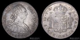 Potosi. Carlos IV. 8 Reales 1794 PR. CJ 76.6.2