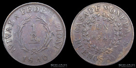 Argentina. Buenos Aires. 1 Real 1840. CJ 16.1.5