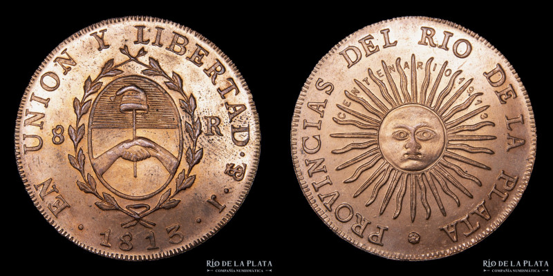 Argentina 1813 - 1913 Centenario Primera Moneda Patria, CU; 39mm; 25.6 (UNC)

...