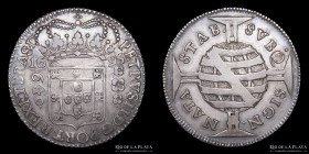 Brasil. Pedro II. 640 Reis 1695. KM90