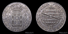 Brasil. Joao VI. 960 Reis 1814 B sobre 8 reales. KM307