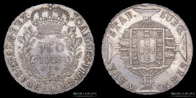 Brasil. Joao VI. 960 Reis 1818 R sobre Patria Argentina 1815