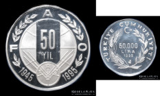 Turquia. 50.000 Lira 1995 FAO. KM1040