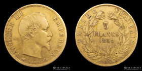 Francia. Napoleon III. 5 Francs 1859 A. KM787.1