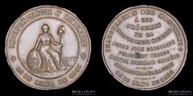 Paraguay. Monumento a los Proceres. 1894