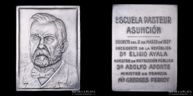 Paraguay. 1922. Escuela Pasteur. Eligio Ayala