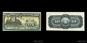 Paraguay. 10 Pesos 1907. MC154