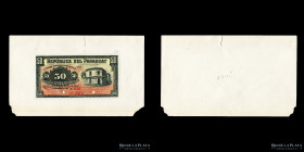 Paraguay. Specimen 50 Pesos 1907. MC156