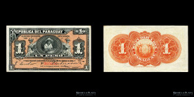 Paraguay. 1 Peso Fuerte 1916. P138a