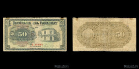 Paraguay. 50 Pesos Fuertes 1920-1923. P151a