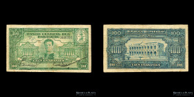 Paraguay. 100 Guaranies 1952. P182