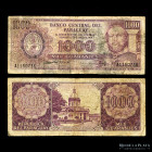 Paraguay. 1000 Guaranies 1952. Firma mediana