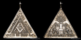 Argentina. Masonica. 1897. AUg. Log. Union. Inauguracion del Panteon