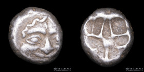 Parion, Mysia (480 BC) AR Drachm