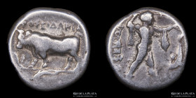 Poseidonia, Lucania (410-350BC) AR Stater