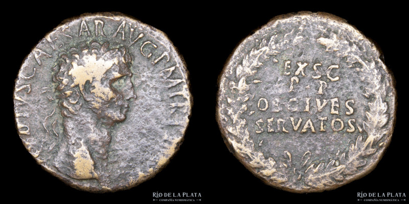 Claudius I 54-54AD, AE Sestercio. Rome mint (Struck 41-42AD) 33.5mm; 28.93g; 6h....