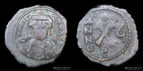 Byzantine. Tiberius II Constantine (578-582AD) AE Decanummi, Antioch