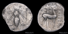 Efeso, Jonia (202-133AC) AR Dracma. Magistrado Lukiskos
