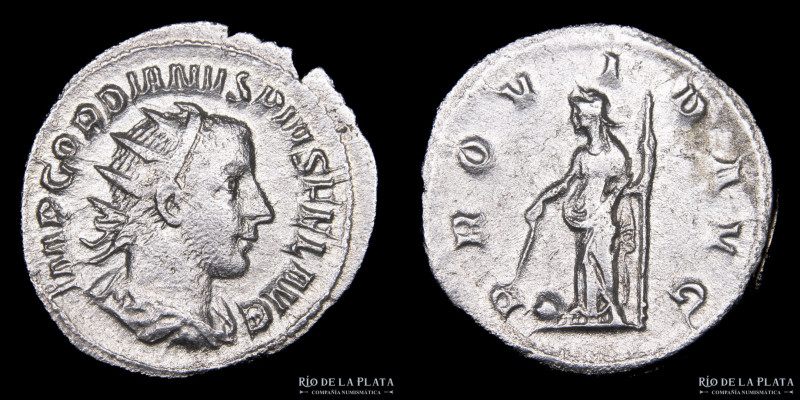 Roma Siglo III, Gordiano III 238-244DCDC. AR Antoniniano. Ceca de Roma (243-244D...