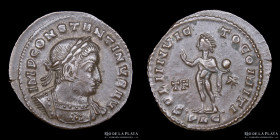 Constantino I 307-337DC. AE Follis, Lugdunum. RIC 34