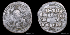 Bizancio. Constantino VIII (1025-1028 DC) AE Follis, Clase A2