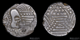 India. Chaulukya (post-Gupta) Dracma AR 950-1050 DC