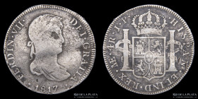 Lima. Fernando VII. 4 Reales 1817 JP. KM116