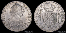 Potosi. Carlos III. 8 Reales 1780 PR. CJ 63.9.2