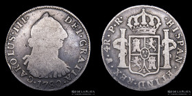 Potosi. Carlos III. 4 Reales 1780 PR. CJ 64.9.2