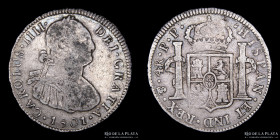 Potosi. Carlos IV. 4 Reales 1801 PP. CJ 77.13