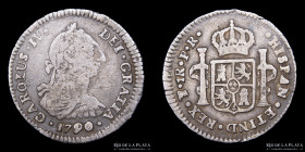 Potosi. Carlos IV. 1 Real 1790 PR. CJ 79.1