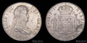 Potosi. Fernando VII. 8 Reales 1816 PJ. CJ 86.6