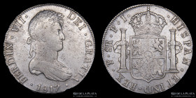 Potosi. Fernando VII. 8 Reales 1817 PJ. CJ 86.7
