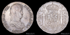 Potosi. Fernando VII. 8 Reales 1823 PJ CJ 86.13