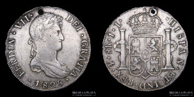 Potosi. Fernando VII. 8 Reales 1825 JL CJ 86.15.2
